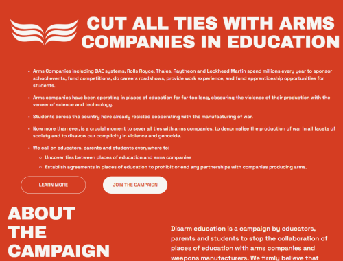 Disarm Education Website
